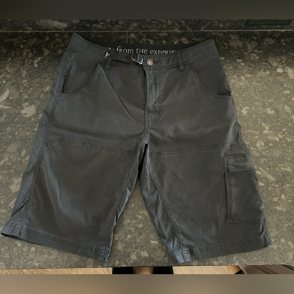 Men's PrAna Stretch Zion™ Shorts in Shadow (dark gray)